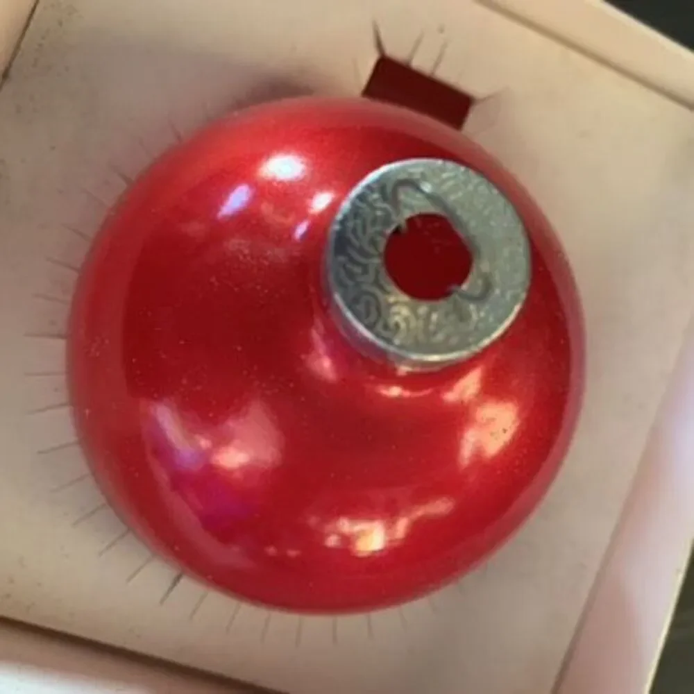American Hotel Brookville Pennsylvania Glass Christmas Tree Bulb Howe House